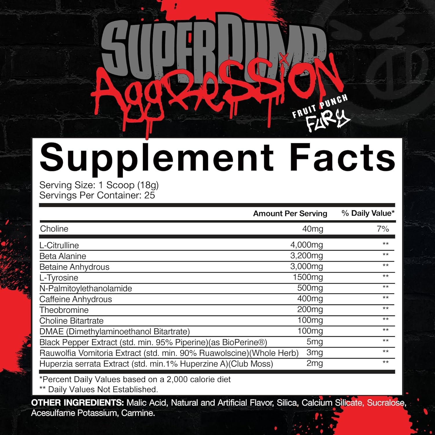 Gaspari Nutrition SuperPump Aggression Pre-Workout - Image 2