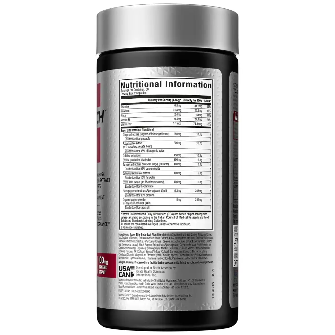 MuscleTech Hydroxycut Hardcore Super Elite Capsules - Image 2