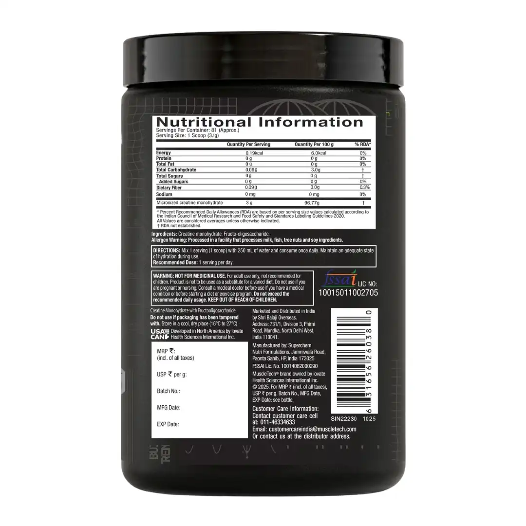MuscleTech Platinum Creatine Monohydrate - Image 2